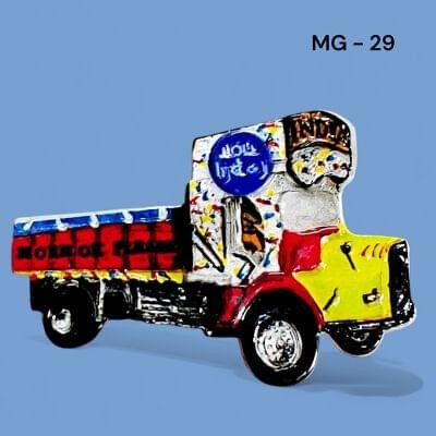 Decorative 3D Polyresin Refrigerator Magnet – Vivid Travel Souvenir, Spiritual Idol & Food Miniature Magnet