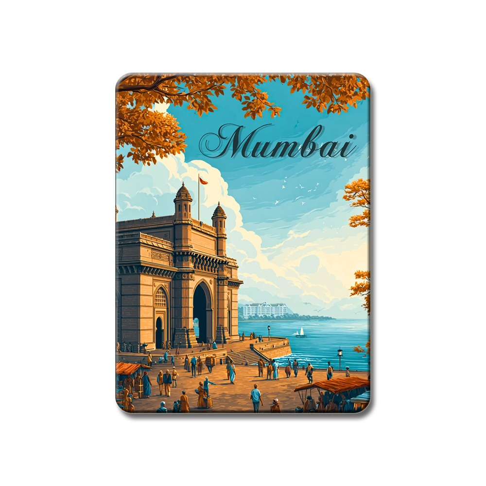 Glossy MDF Wooden Cutout Refrigerator Magnet – Pop Culture, Food & Travel Magnetic Decor Art