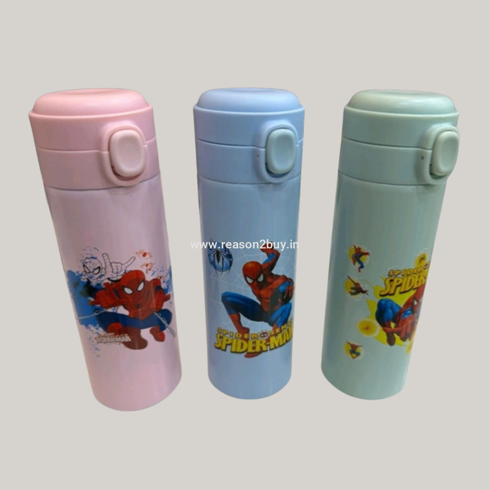 Premium 420ml Insulated Stainless Steel Bottle-Spider-Man Themes (R2BS1125)