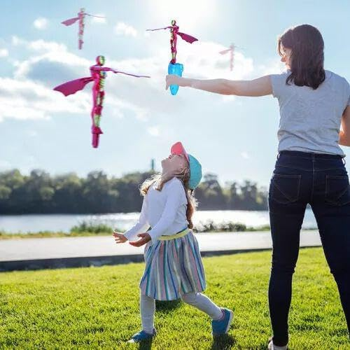 Spider-Man Flying Action Figure Toy, Pull-String Launch Mechanism, Indoor Outdoor Play, Ages 3+