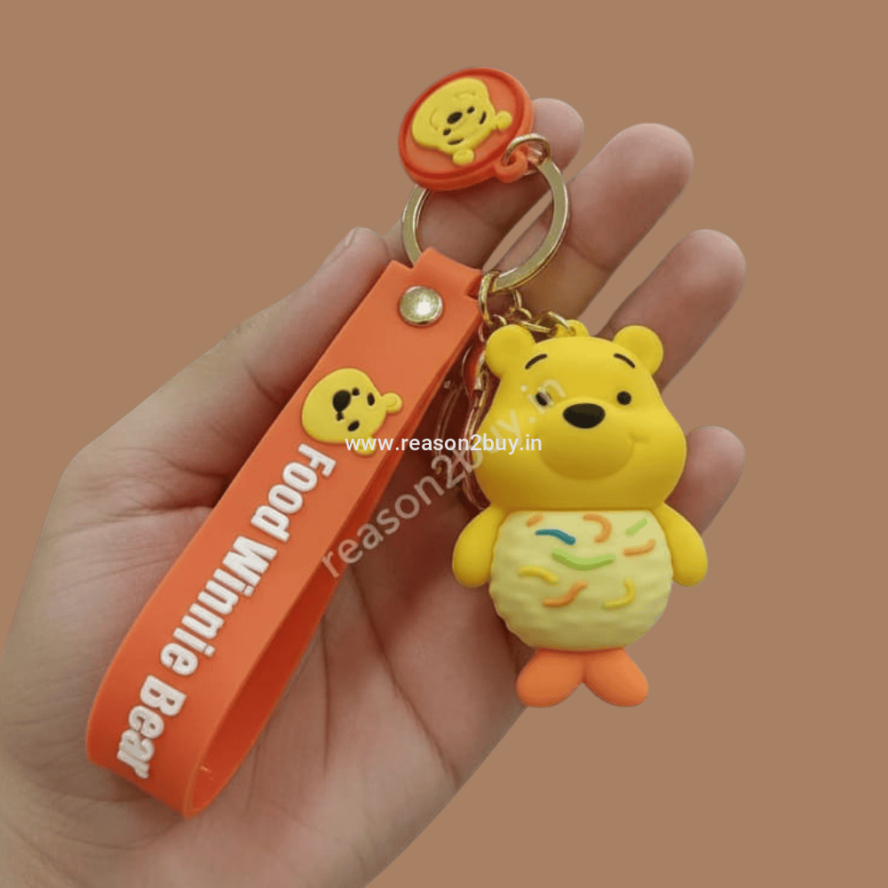 Silicone Cute Keychain Key Ring Holders (R2BS505-6)