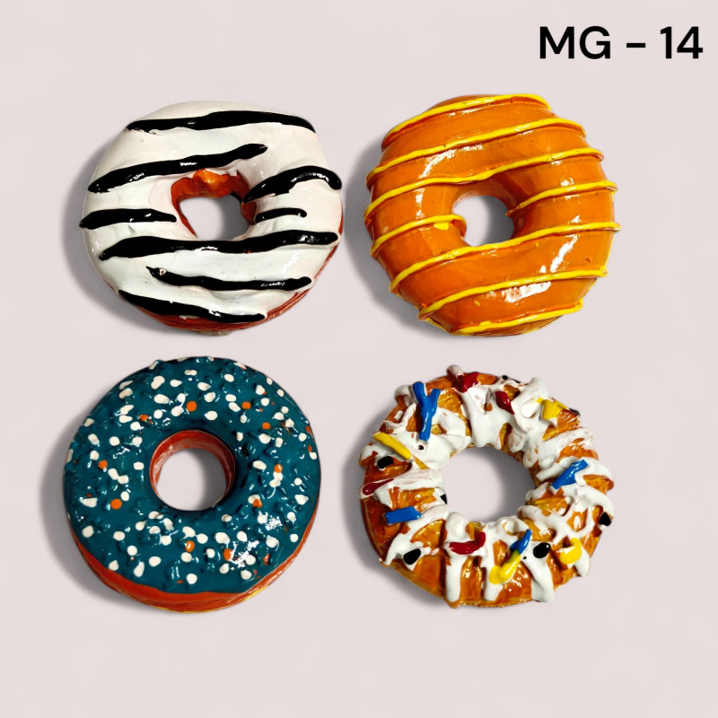 Decorative 3D Polyresin Refrigerator Magnet – Vivid Travel Souvenir, Spiritual Idol & Food Miniature Magnet