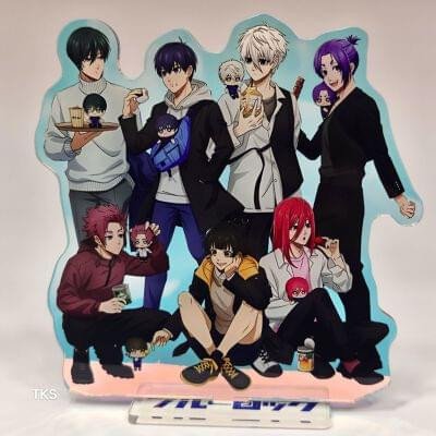 UV Printed shine Acrylic Stylish Figure Display for Desk & Shelf