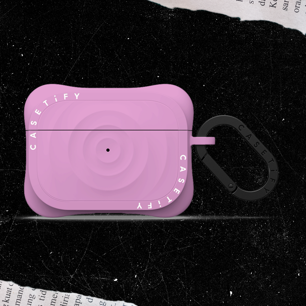 Airpods Pro (2019) Headphones Pouch Case Cover Soft Silicone 360-degree Protection Case with Keyring