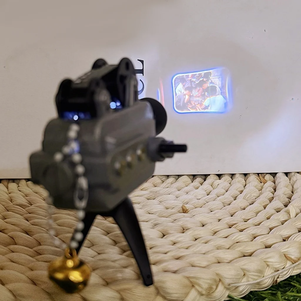 Hand Crank Projector Model Movie Film Projector Toys for Lover Home Families | Educational | Science & Nature | Animals & Nature