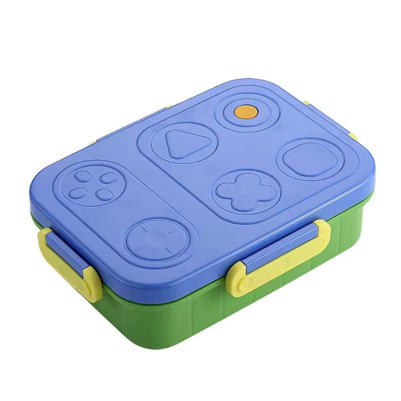 Stainless Steel Lunch Box 3 Compartment with Spoon and Small Container