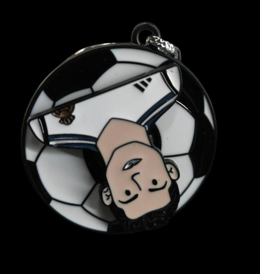 Premium Metal Spinning Keychain Ring - Rotating & Revolving Key Holder