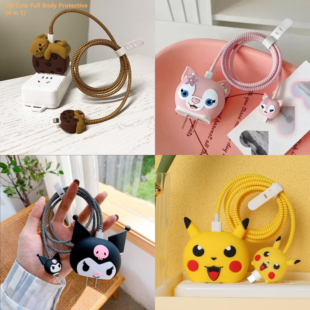 25W Charger Protector for Samsung, Protective Silicone Case Cover 25W Power Adapter Charger with Wire Saver - Pack of 1