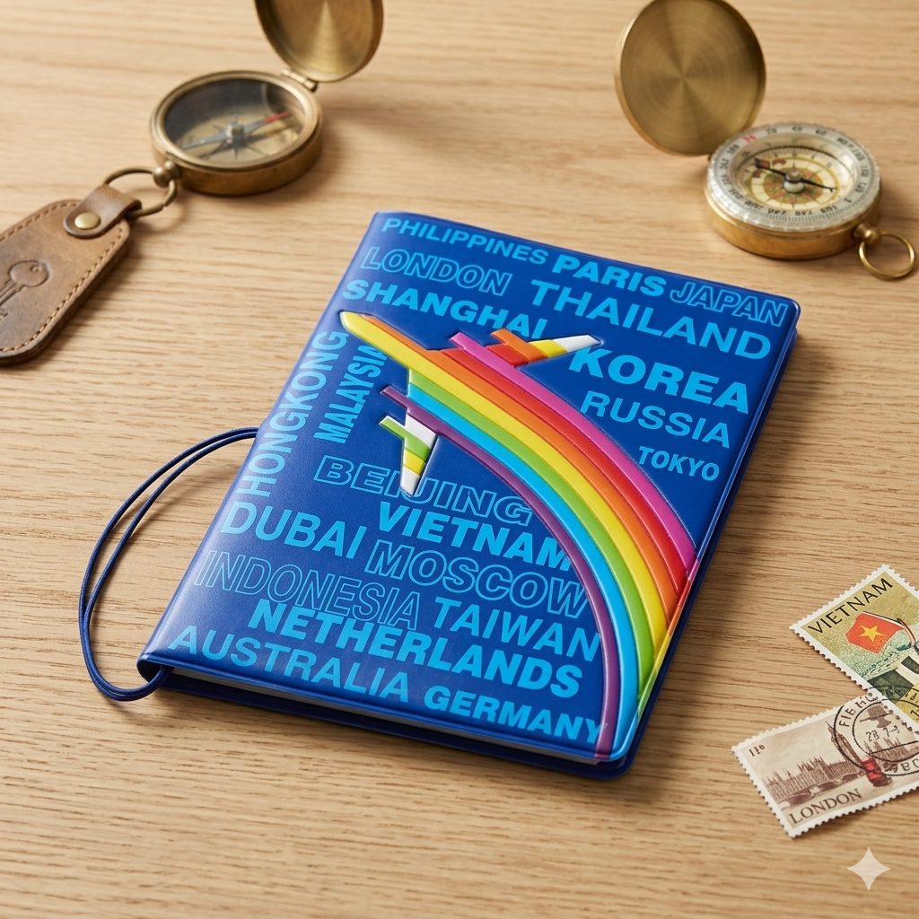 Passport Holder & Travel Document Organizer | Wallet for International Travel