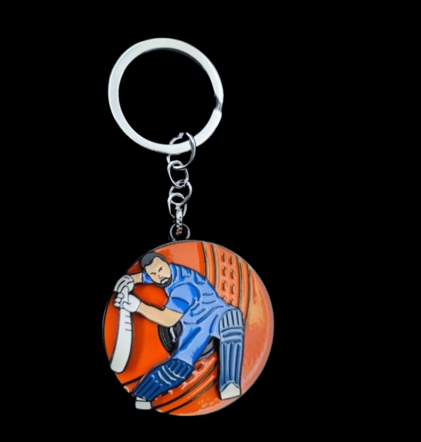 Premium Metal Spinning Keychain Ring - Rotating & Revolving Key Holder