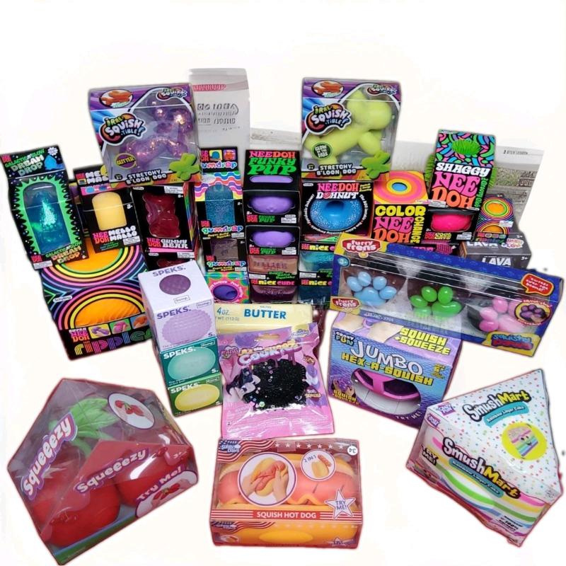 NeeDoh Nice Cube Super Squishy Stress Relief Sensory Fidget Toy