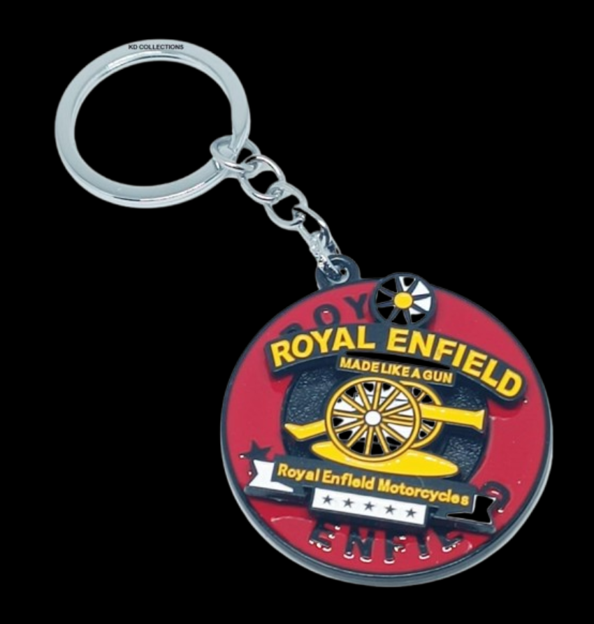 Premium Metal Spinning Keychain Ring - Rotating & Revolving Key Holder