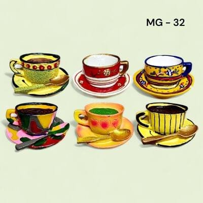 Decorative 3D Polyresin Refrigerator Magnet – Vivid Travel Souvenir, Spiritual Idol & Food Miniature Magnet