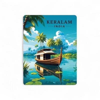 Durable Clear Acrylic Fridge Magnet | Strong Refrigerator Photo & Craft Display