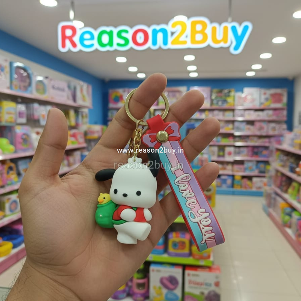 Silicone Cute Keychain Key Ring Holders (R2BS505-3)