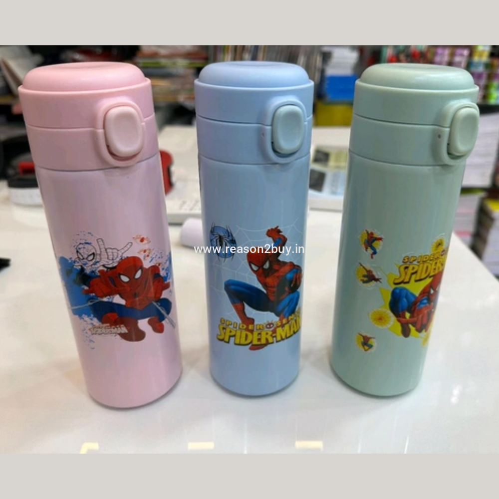 Premium 420ml Insulated Stainless Steel Bottle-Spider-Man Themes (R2BS1125)