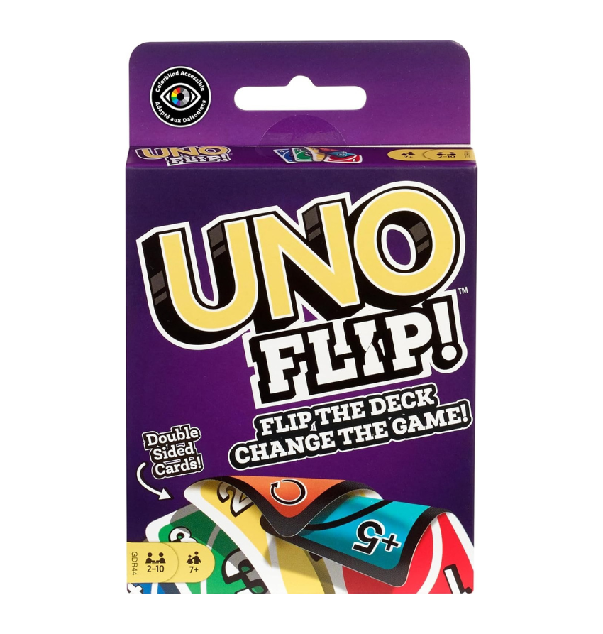 Uno Flip! Double-Sided Card Game - Official Family Fun with a Twist