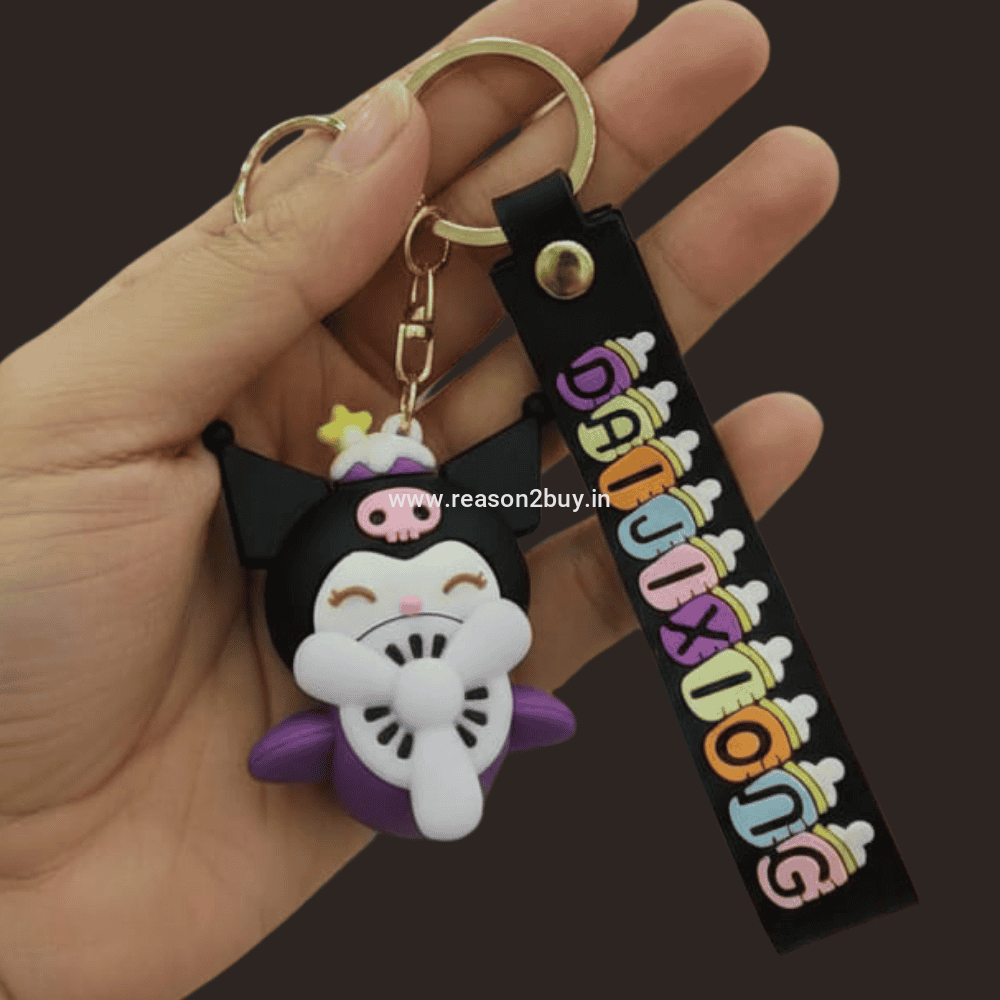 Silicone Cute Keychain Key Ring Holders (R2BS505-8)