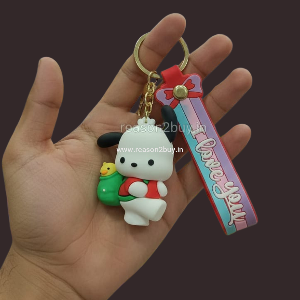 Silicone Cute Keychain Key Ring Holders (R2BS505-3)